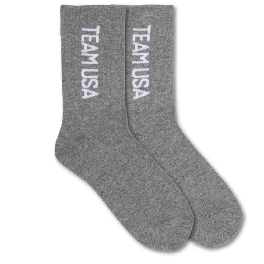 🤍NWT SKIMS🤍 Team USA Crew Socks Size Small (fit shoe size 5-8)